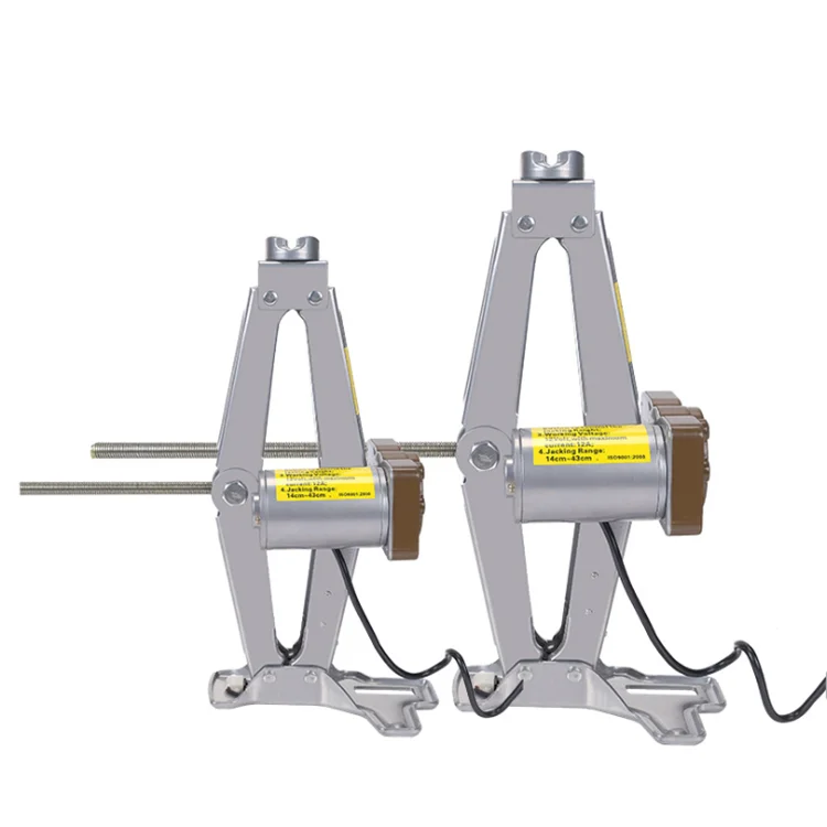 12V 2 Tons Car Electric Jacks Tire Replacing Tool Scissor Floor Jack & Electric Wrench Tool Auto Repair Tools