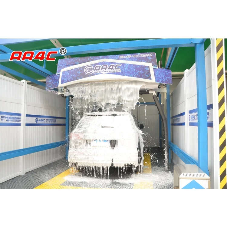 AA4C Touchless Car Washing Machine Automatic Car Washing Machine 22kw Water Pump AA-TC360P