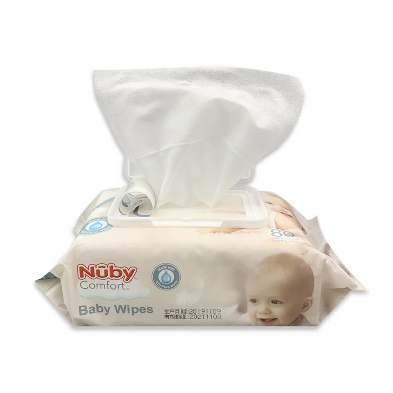 
Private Label Free Alcohol Wipes Baby Wet Tissue For Newborn 