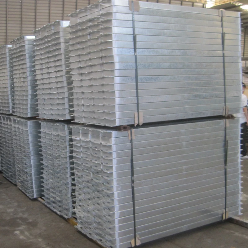 Australian A Frame Steel Plank Without Hook Metal Scaffolding Planks for construction