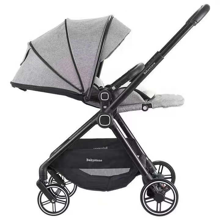 One button portable foldable baby stroller baby stroller