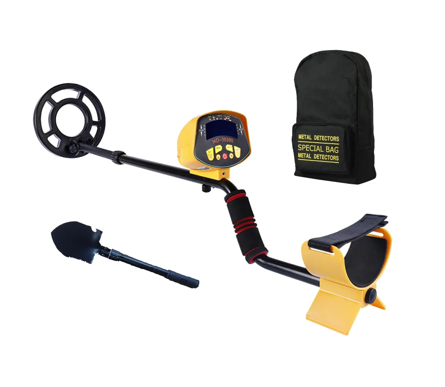 LCD  cheaper MD3010  new upgraded  underground gold metal detector   for beginner user