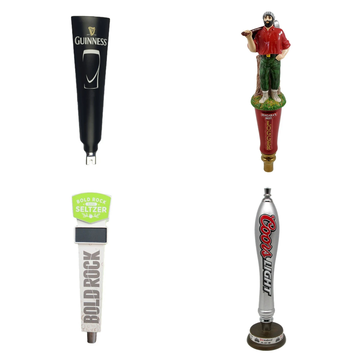 Factory Custom Resin Beer Tap Tower Gift Set with Bear Figure Bar Accessories