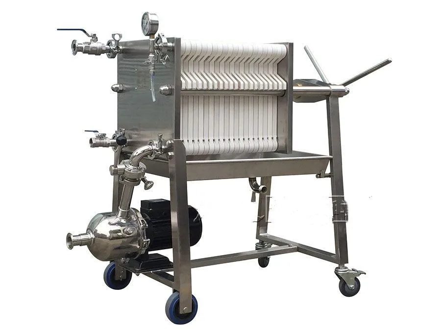 PP filter plate and filter frame Oil plate and frame pressurised filter