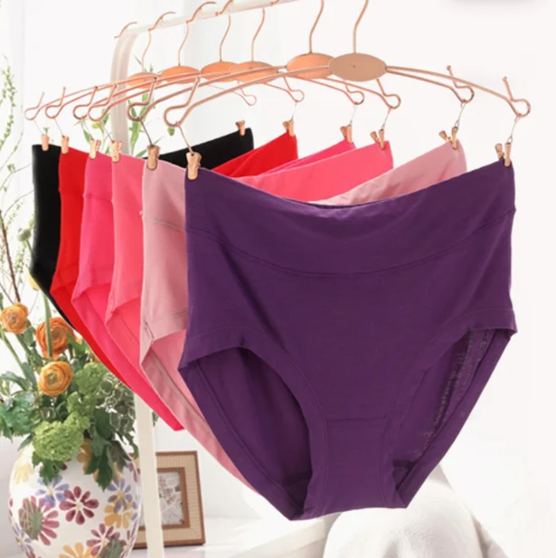 Plus Size Panties Bamboo Viscose Fiber Breathable Underwear for Women Size L-7XL
