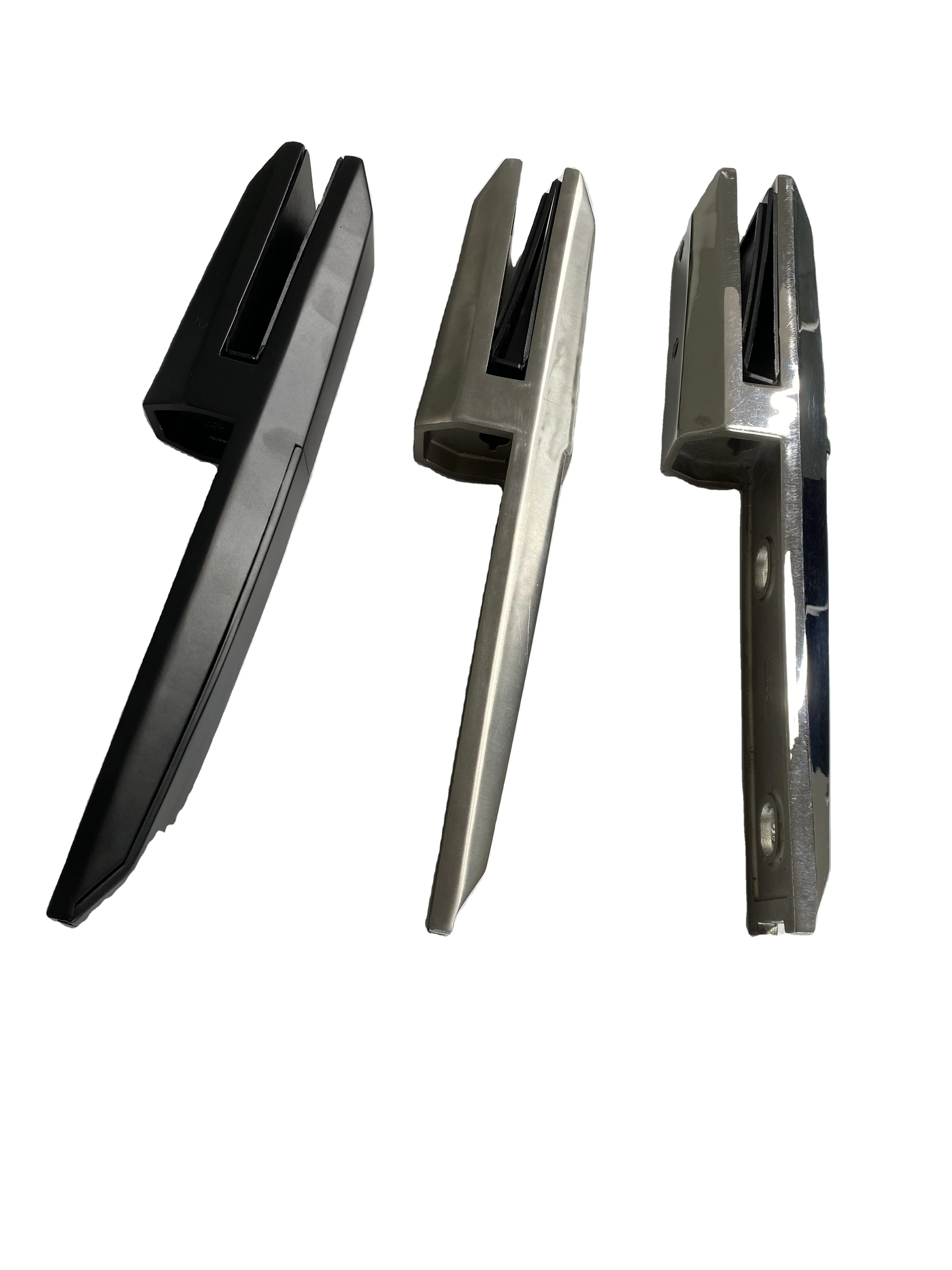 Pool Fencing Railing Balcony Accessories Stainless Steel 316  2205 Square Side Mount 12  14  16mm Glass Spigot