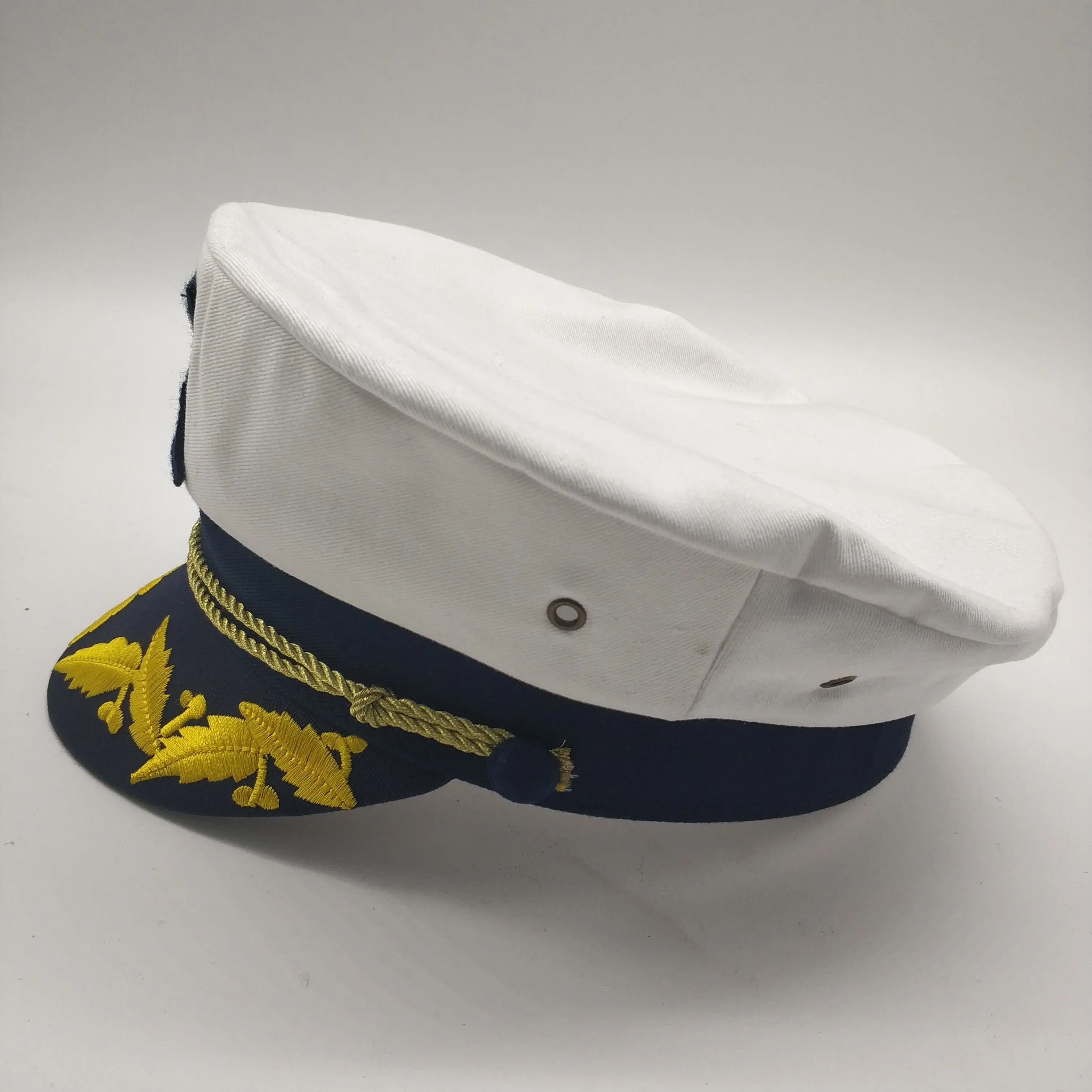 White Navy Marine Yacht Boat Ship Hat Sailor Navy Captain  Hats