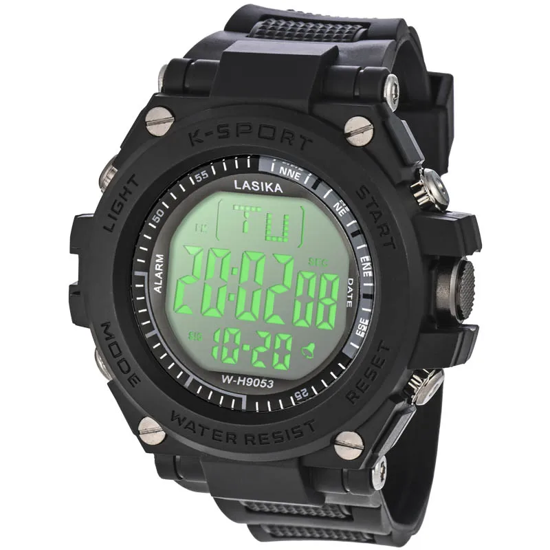 LASIKA  Hot Sell Waterproof Digital Watch Children Fashionable electronic watch unisex multifunctional waterproof luminous watch