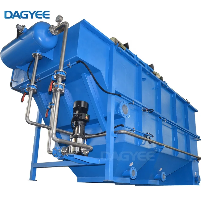 DAF Units Slaughterhouse Flocculant Water Recycling Machine Separator WWTP