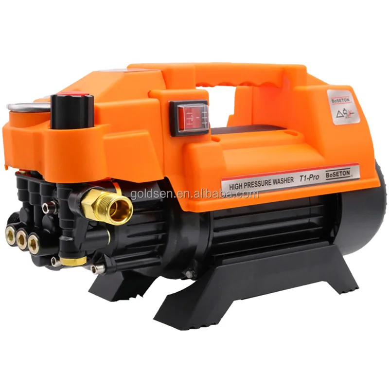 TOLHIT Industrial Automatic Cold Water Washing Electric Power Washer Cleaner Adjustable High Pressure Car Wash Pump 2000w 9Mpa