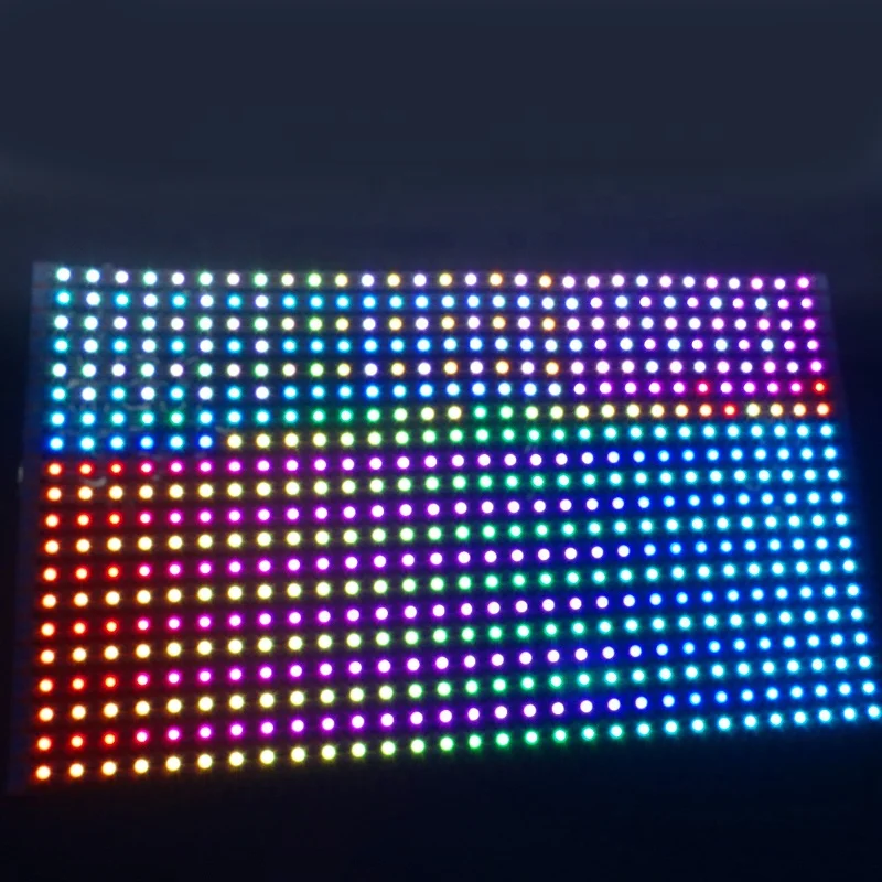  Умная гибкая светодиодная лента-занавес RGB полноцветная WS2812B/SK6812 WS2812B