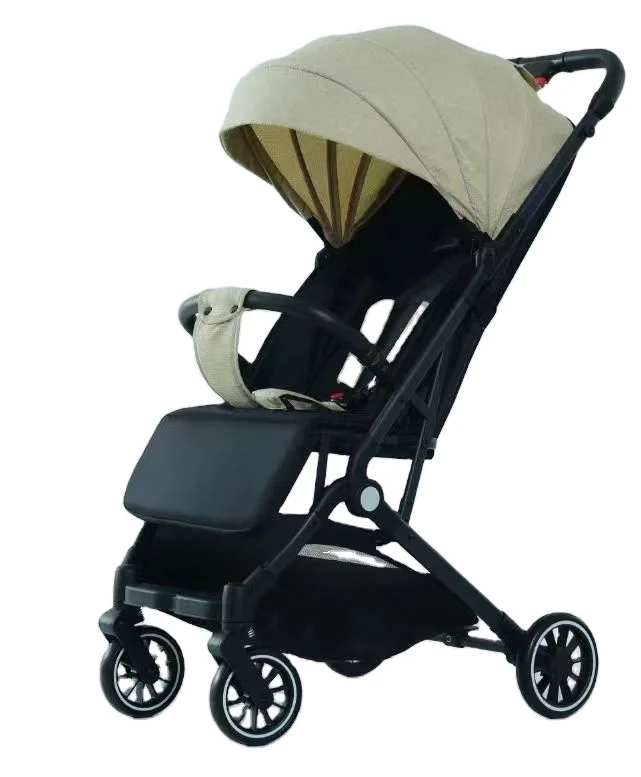 wholesale 4 in 1 multifunctional baby stroller hot mom luxury One click foldable and lightweight baby stroller