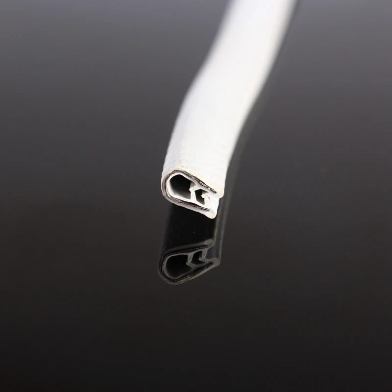 pvc u channel edge trim strip sharp edge protection aluminum door strip and window rubber seal strip