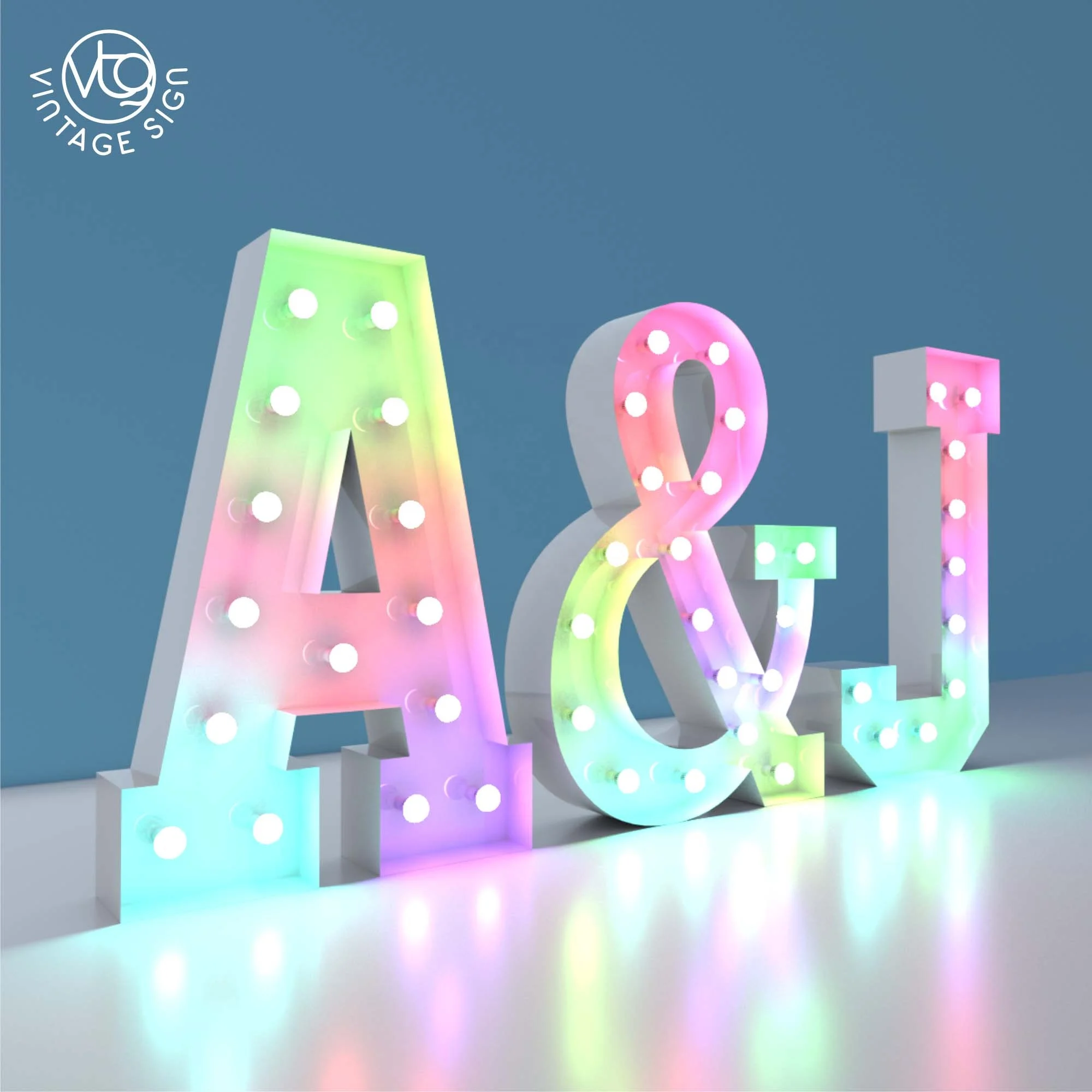 Factory Direct Stand Vintage Marquee Letters Love Letter Signs Wedding Decorations With Good Quality