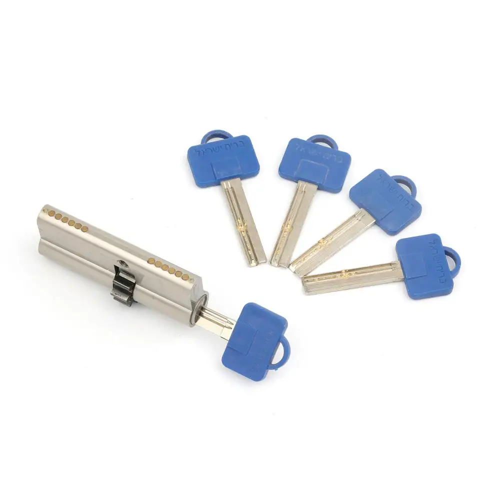 *High quality double open euro cylinder lock anti drill door lock cylinder