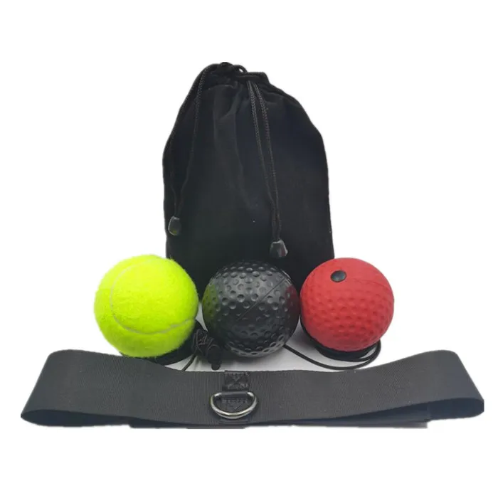 Headband Boxing Ball Speed Reflex Training Ball for Hand Eye Coordination and Cardio Training