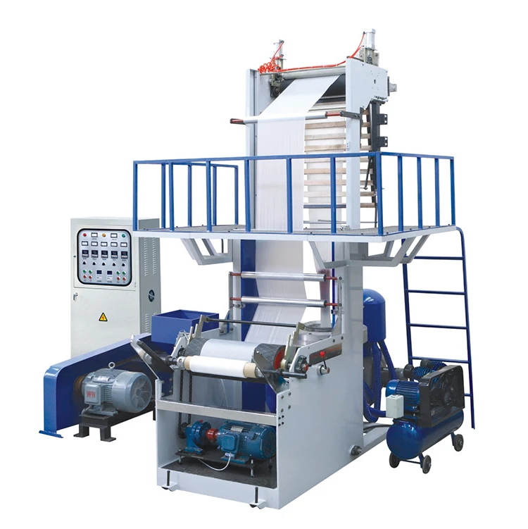LDPE HDPE PE Blown Film Extruder Machine to Make Plastic Bag Film