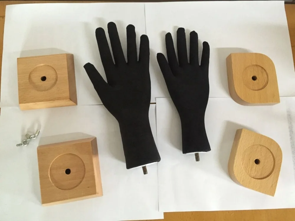 Flexible Display Hand with Base for Mannequins and Display Purposes