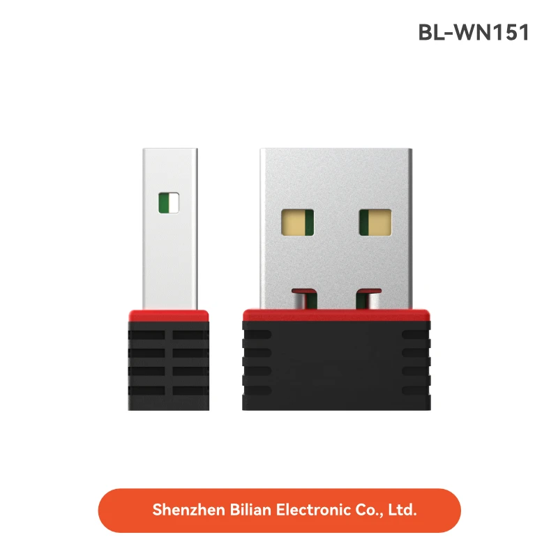 LB-LINK WN151 Driver Free 150 Mbps 802.11 Nano USB WiFi Dongle 2.4G Mini RTL8188 USB Wireless Adapter for Win 11/Linux/Mac OS