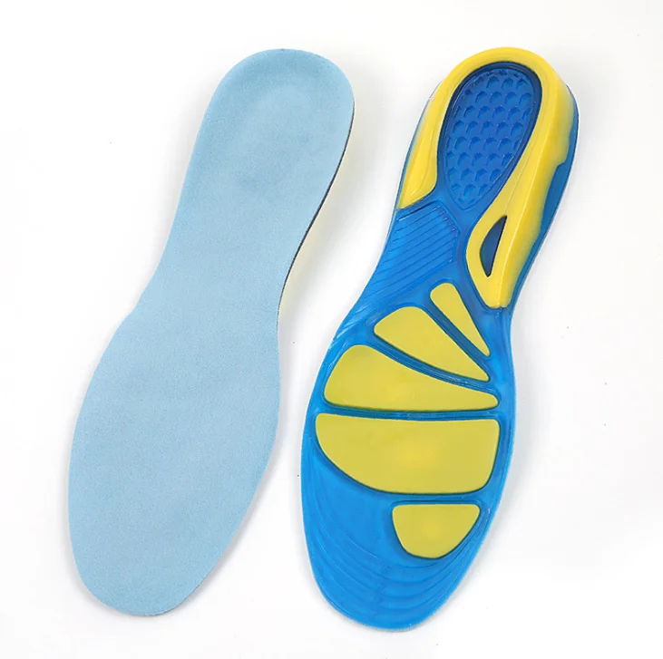 
High quality Silicone Gel Removable Shoe Insole For Safety Shoes 
