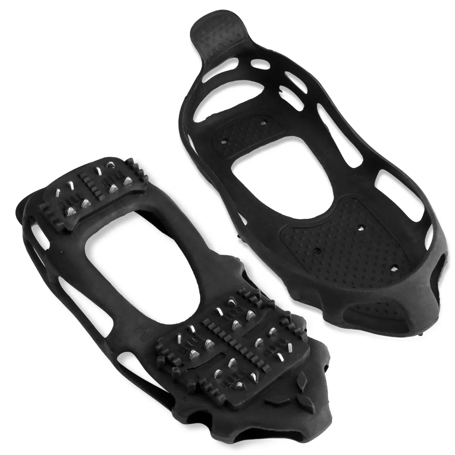 Ice Cleats for Shoes and Boots, Snow Traction Cleats Crampons for Women Men Kids