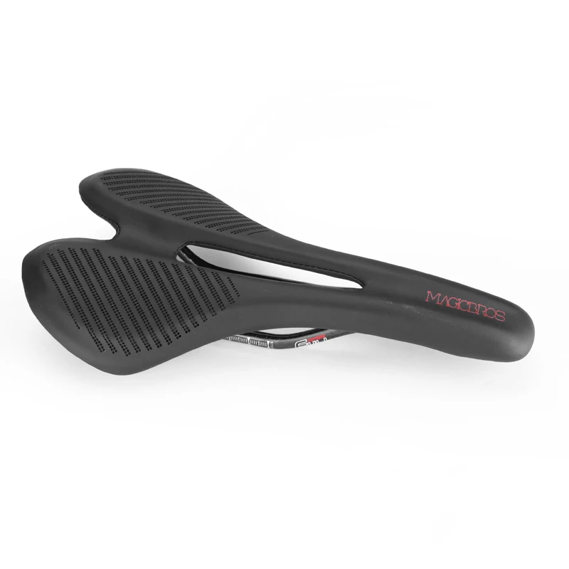 Carbon Saddle Factory Direct Sales High Quality MTB Road Bicycle Saddle Carbon 3K Carbon Fiber Bike Saddle with Leather