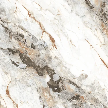 Glossy Floor Tile 600*600mm Marble Porcelain Wall Stone Panel Artificial Sintered Slabs
