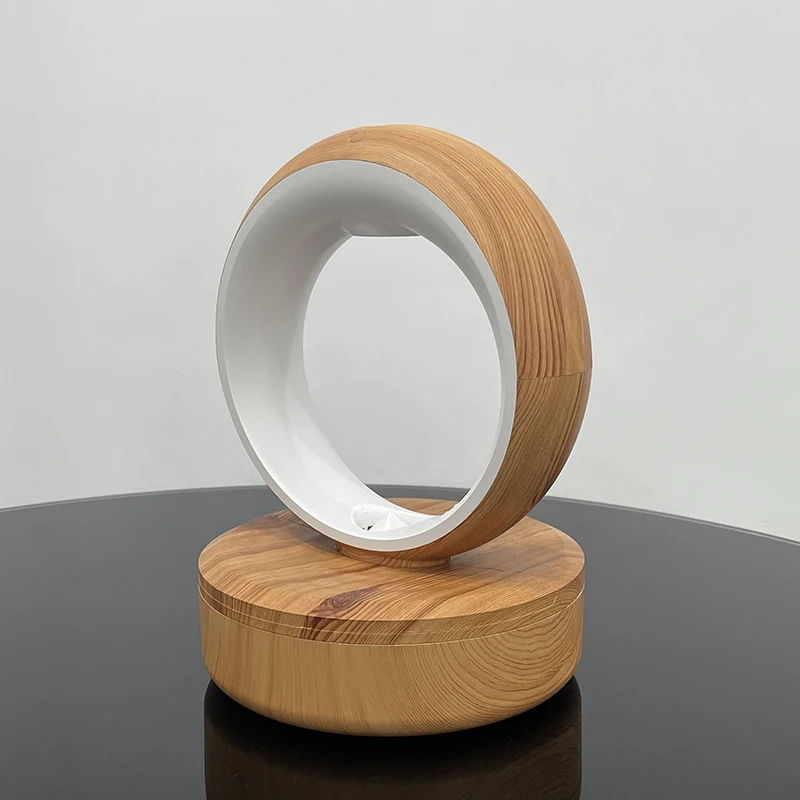 680ml Black Technology O Shape Anti Gravity Humidifier Spray Proof Portable Not spill out Air Anti-gravity Water Drop Humidifier