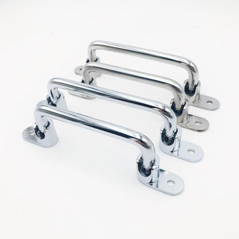 AIMINO OEM Excellent OEM Polishing Metal Steel Folded Handle For Furniture Stainless steel tool box