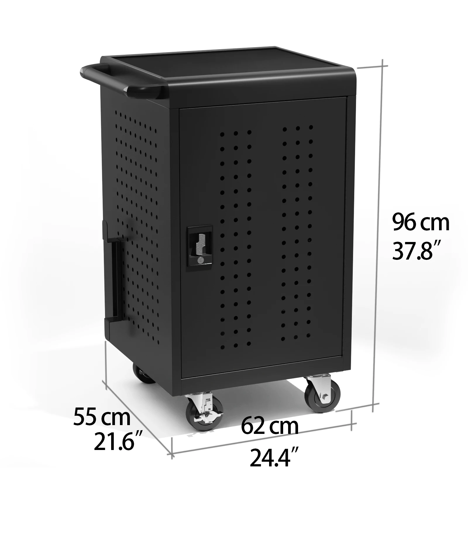 New Arrival Custom Design Laptop Storage Cart Tablet 30 Usb Charging Trolley For School Used