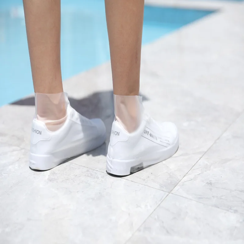 2024 Custom Reusable Waterproof Silicone Shoe Cover Wear-Resistant and Insole Material of Rubber TPR Factory Wholesale Shoes