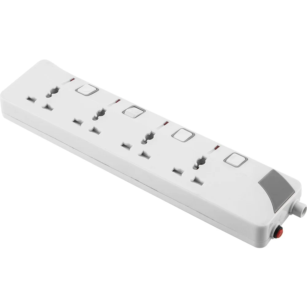 Multi socket удлинитель универсальный тип с детской безопасности (Сплавленный)