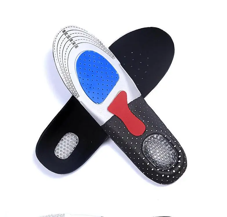 Sports Silicone Gel Insoles unisex Arch Support Orthopedic Plantar Fascists Running Insole