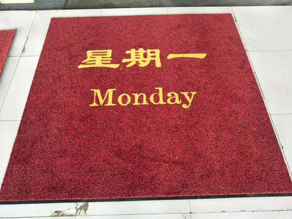 Sand & Dirt Removal heavy duty Anti Slip rubber backing Roll Door Entrance Floor Mat