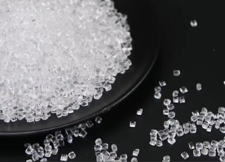 Textile Grade super-bight polyester chips PET Resin pellet