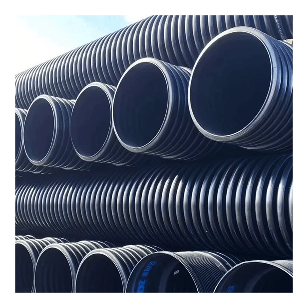 28 1500Mm 24 Inch 200Mm 500Mm 800Mm Sn4 Pe Material Perforated Sewer Double Wall Corrugated Hdpe Drain Drainage Pipe Price List