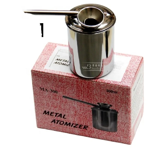 Bergino 300ML Glazing Pot Stainless Steel Paint Glazes Spray Painting Sprayer Metal Atomizer Painting Tools