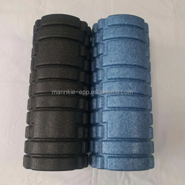Medium Density Eco-friendly 2 In 1 Household Fitness Exercise Gymnastic Epp Spine Roller EPP Foam Roller With Bumpy Textured