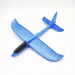 Hot Selling LED Throwing Glider Plane Toys Foam Plane Toy Model Epp Foam Airplane Aircraft Kids Diecast EC LIFE 48*49CM 500pcs