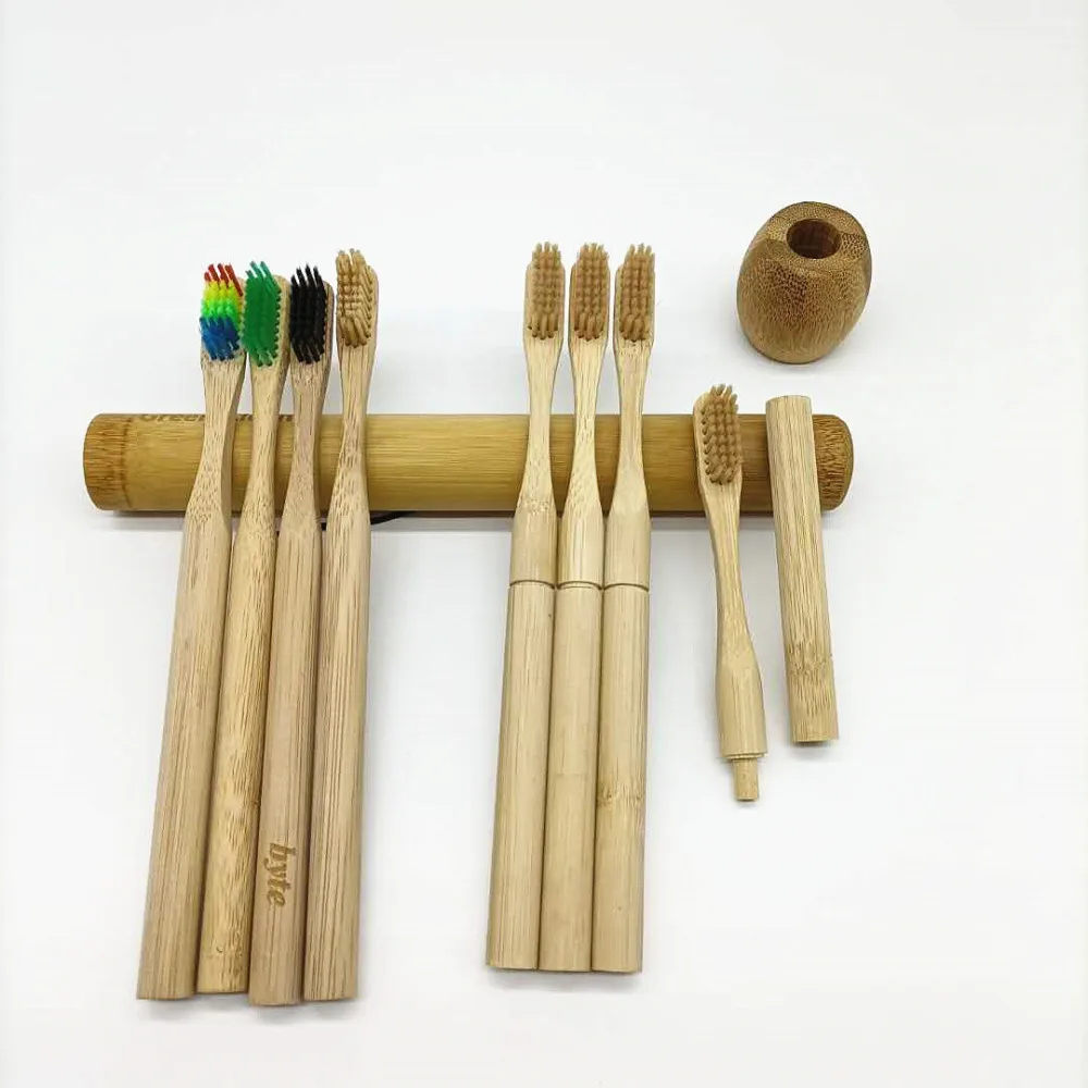Natural Bamboo Tooth Brush Home Daily Use Biodegradable Toothbrush