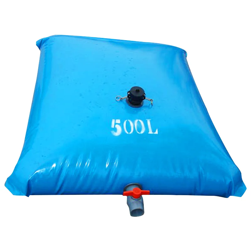 Outdoor Water Storage Tank Drought Relief Water Bladder PVC Bridge Prepressure Folding Water Tank