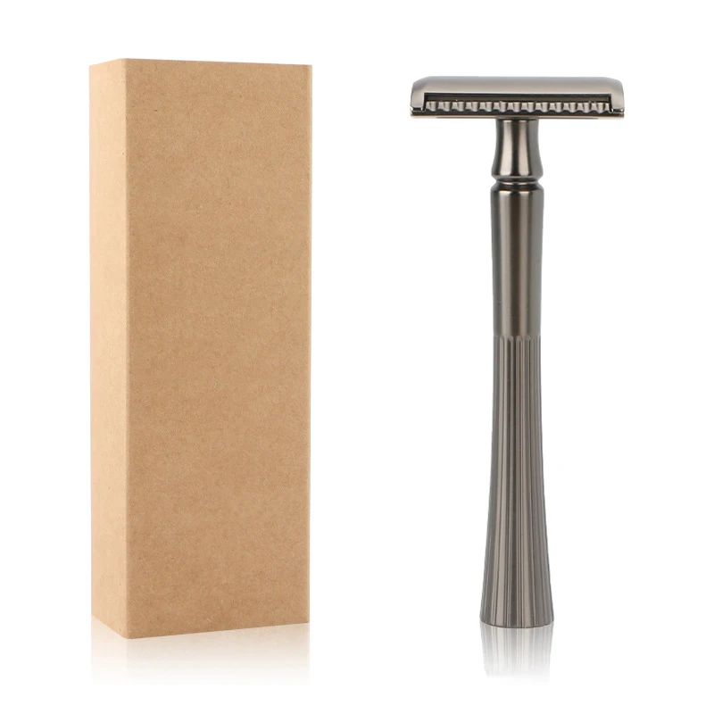 Пользовательские женщины высокого качества из нержавеющей стали двойной край лезвия безопасности бритвы