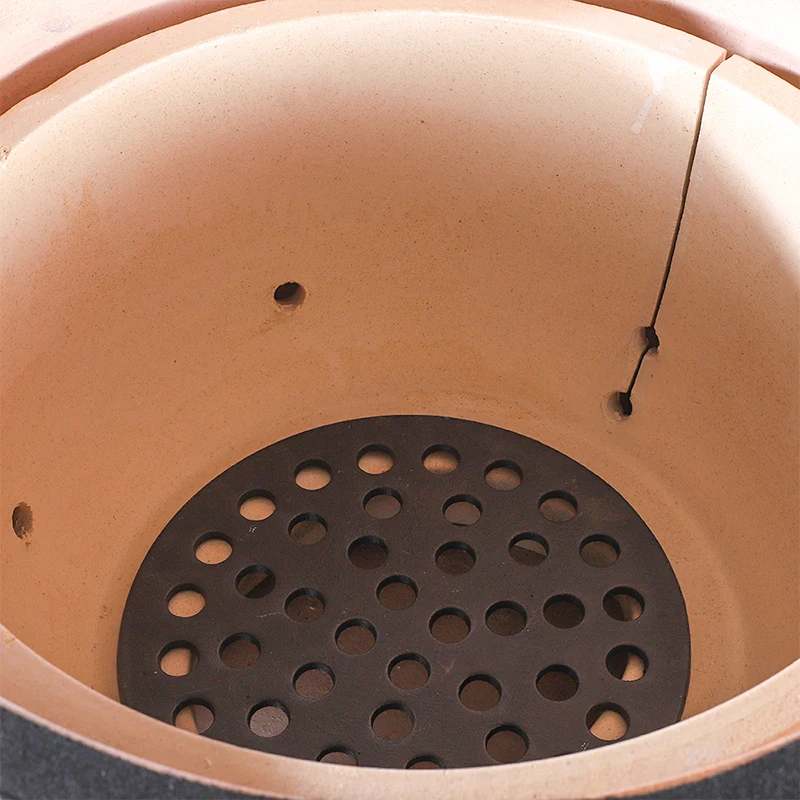 China Wood Pellet Kamado Bbq 21 Inch Ceramic Bbq Grill Smoker Green Egg Charcoal Grill Kamado