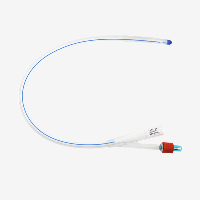 JNCMED Medical Grade Silicone Urethral Catheterication Kit Urinary Catheter Foley Catheter 2 Way