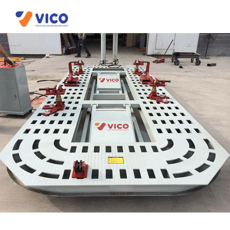 Vico Car Repair Pulling Rack /Auto Frame Bench Electric control, Full Straightening Auto Body lift #VF5400 with CE