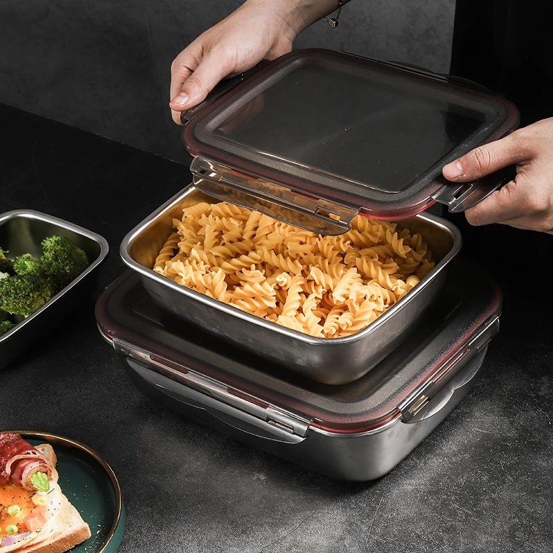 Promotion Storage Food Containers Kitchen Clear Container Stainless Bento Boxbento Boxbreastmilk Cooler Bag Steel Lunch Box