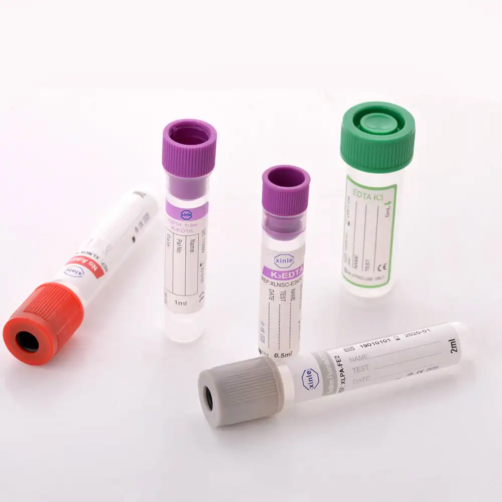 Hospital Laboratory Sodium Citrate Blood Edta k2 k3 Micro Blood Collect Collection Tube