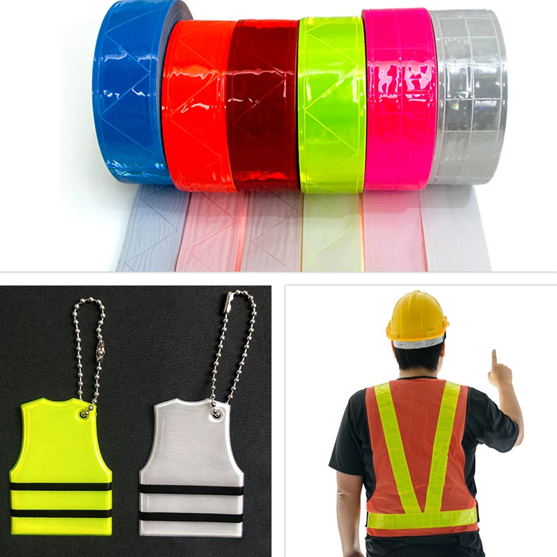 YouGuang Warning Reflective Tape High Gloss Pvc Reflective Crystal Tape For Clothing Reflective PVC Tape