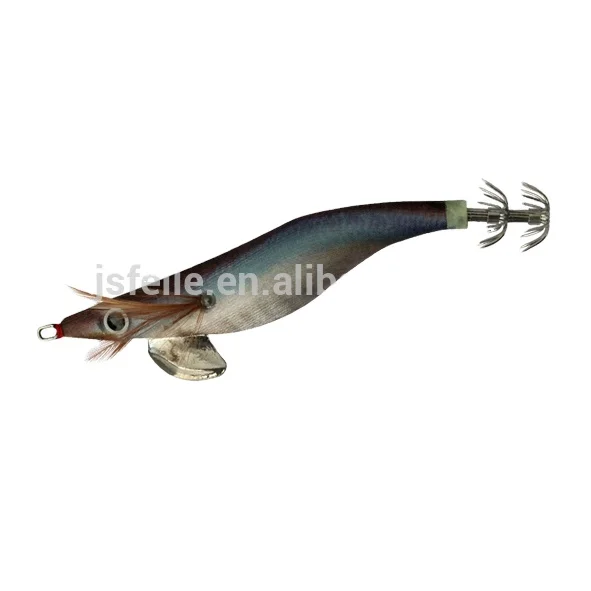 Natural color Artificial lure japanese squid jig