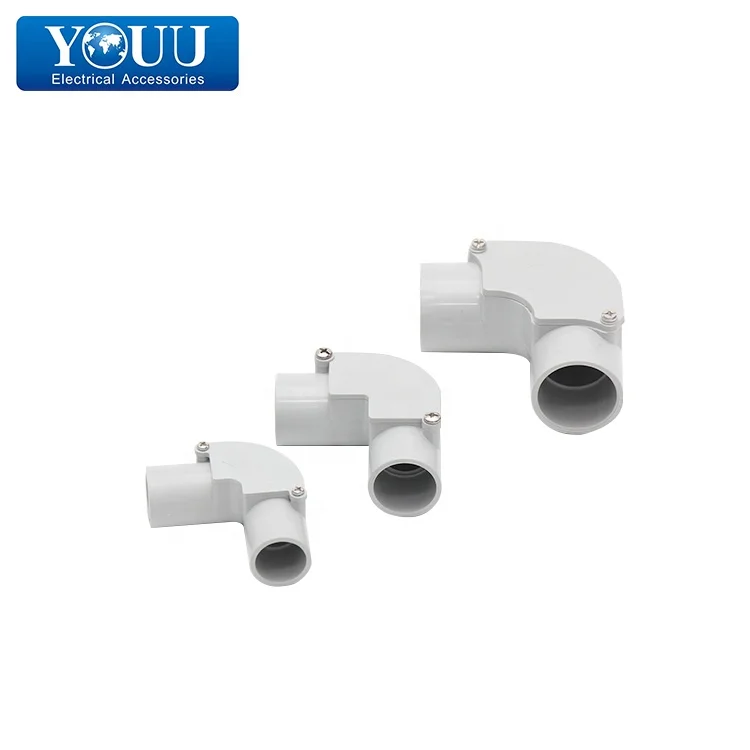 YOUU PVC Conduit Fittings Inspection Elbow IE 20 25 32